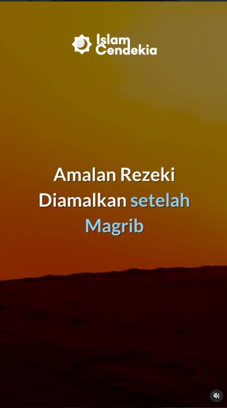 Amalan Rezeki Diamalkan setelah Magrib