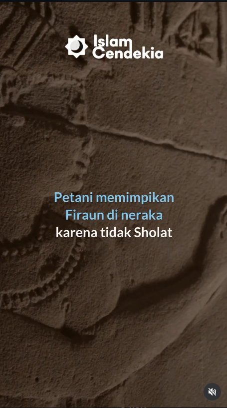 Petani memimpikan Firaun di neraka karena tidak Sholat
